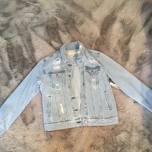 Distressed PacSun Jean Jacket